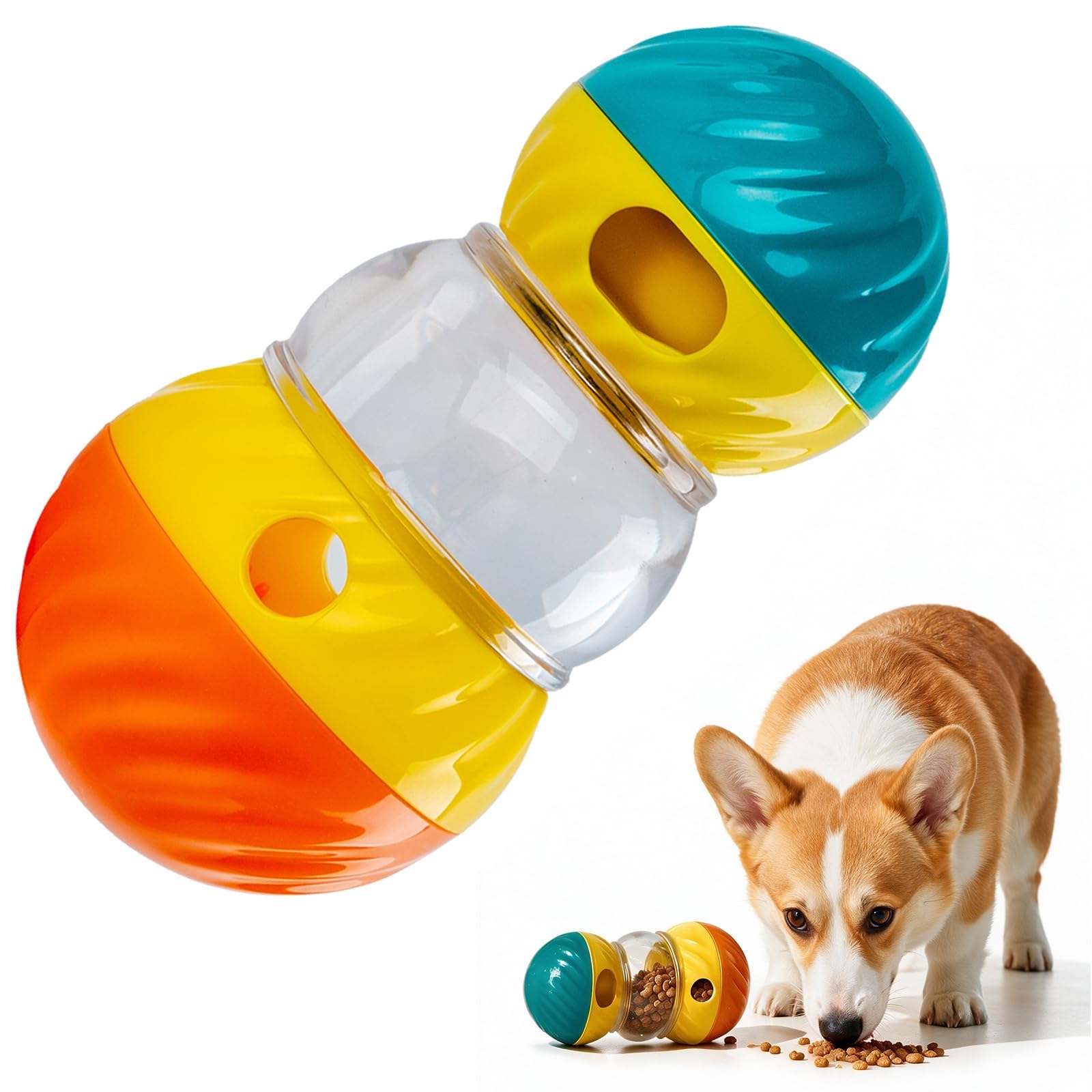 Speedy Panther Dog Puzzle Toy Slow Feeder Ball for All Breeds