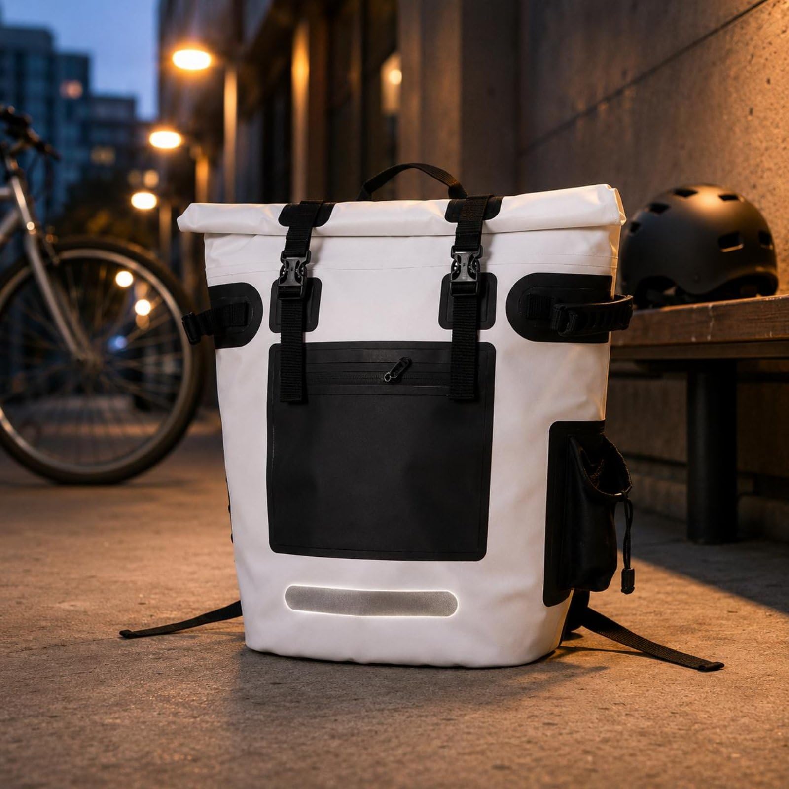Baoblaze Outdoor Insulated Carrier Zaino Borsa Frigo Termica Impermeabile Trasporto Pasti Portatile Capacità Generosa Adatta a Picnic Campeggio Mobilità Viaggi, Grigio, Grigio, 25L