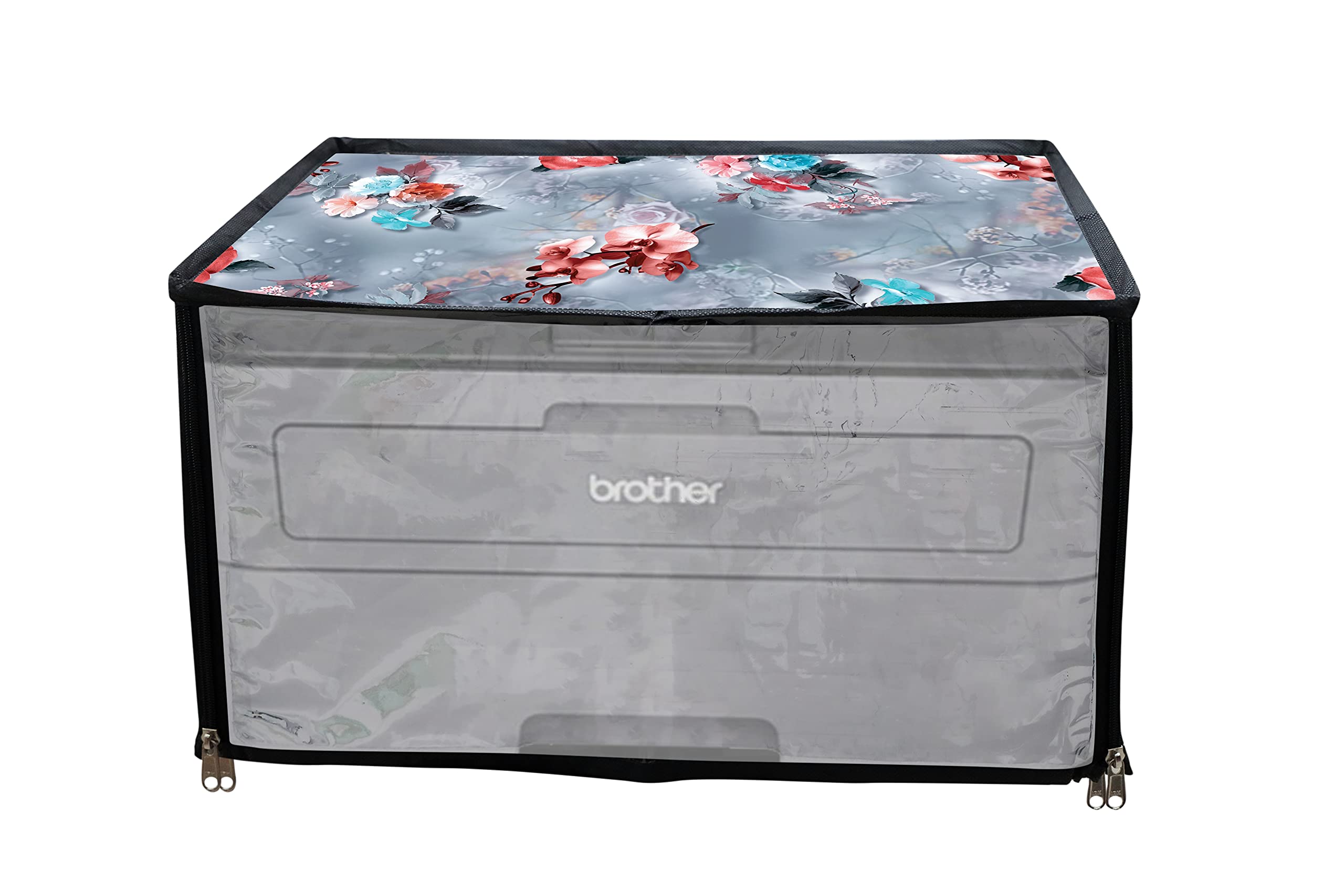 HomeStore-YEP Printer Cover for Brother HL-L2321D Printer with Zipper for Dust Protection Blue Flower (B0C5C46G98) Amazon Price History, Amazon Price Tracker