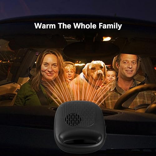 Miniatura 9 de Calentador de automóvil, ventilador de calefacción y refrigeración rápida para descongelar, desempañador, parabrisas de automóvil, calentadores