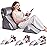 Yojoker 4pcs Orthopedic Bed Wedge Pillow Set for Sleeping - Wedge Pillows for After Surgery for Body Neck Back and Leg Pain Relief, Triangle Pillow Wedge for Sleeping & Acid Reflux & GERD & Snoring