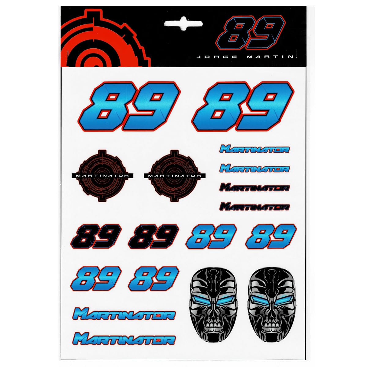 Amazon.co.jp: MOTO GP 2024 ホルヘ マルティン JM89 公式 ロゴ