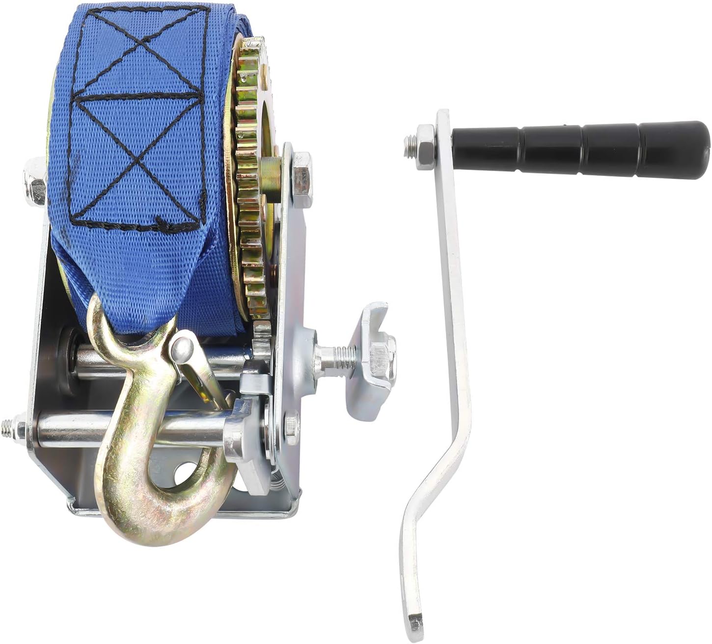 Buy 1 get 1 8MILELAKE Heavy Duty 600lbs Hand Winch Crank Strap Gear Winch for Trailer Boat ATV Exclusive Discount 60% Price 8MILELAKE Heavy Duty 600lbs Hand Winch Crank Strap Gear Winch for Trailer Boat ATV