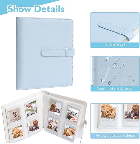 Miniatura 3 de Álbum de fotos de 256 bolsillos para Fujifilm Instax Mini LiPlay 11 9 8+ 8 7S cámara instantáneaMini Link SP-1 impresora, Polaroid Snap SnapTouch