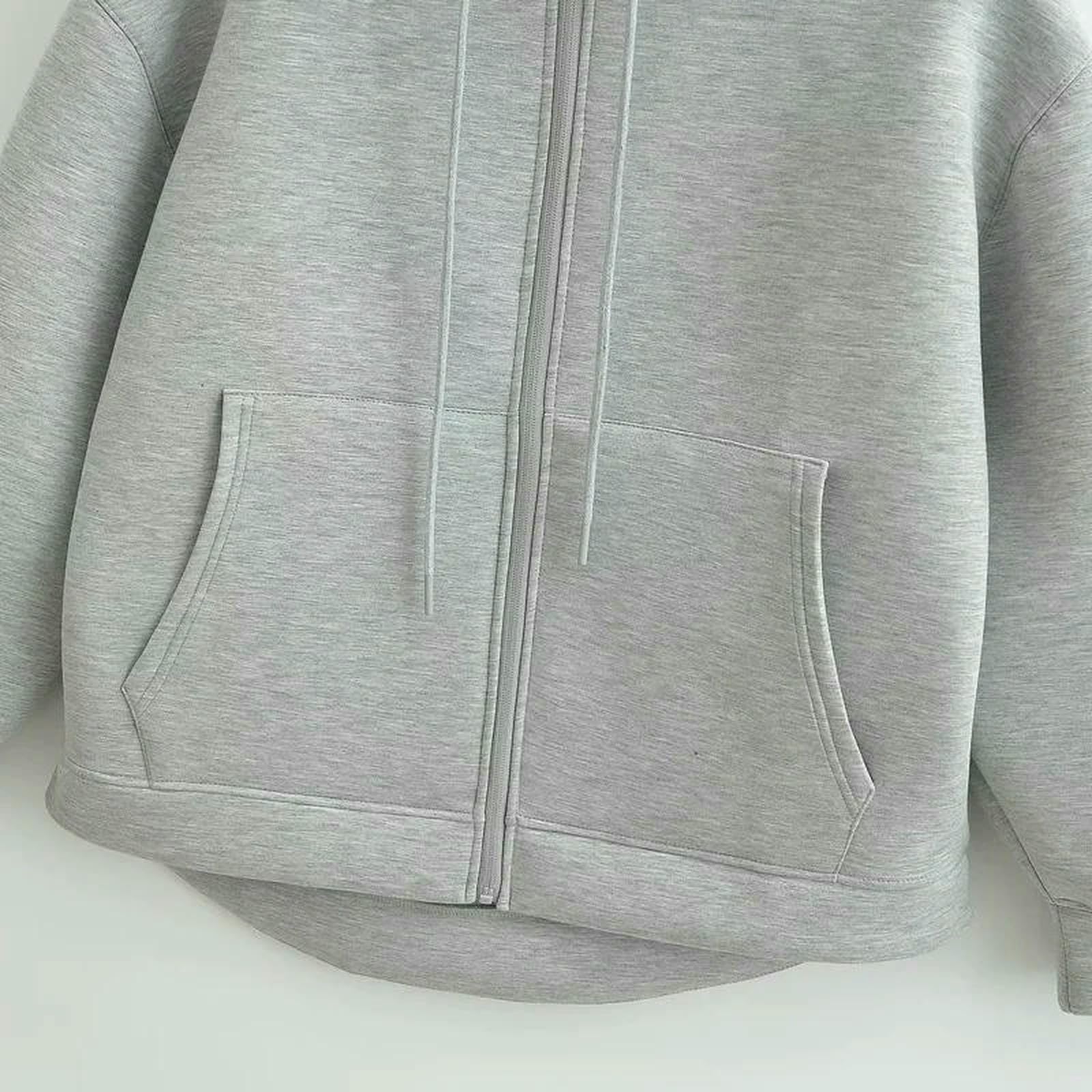 Strickjacke Damen Graue Frauen Oterwears Jacke Mantel Frühling Autumn Lässig Langarm Schwarze Jacken-dunkelgrau-s