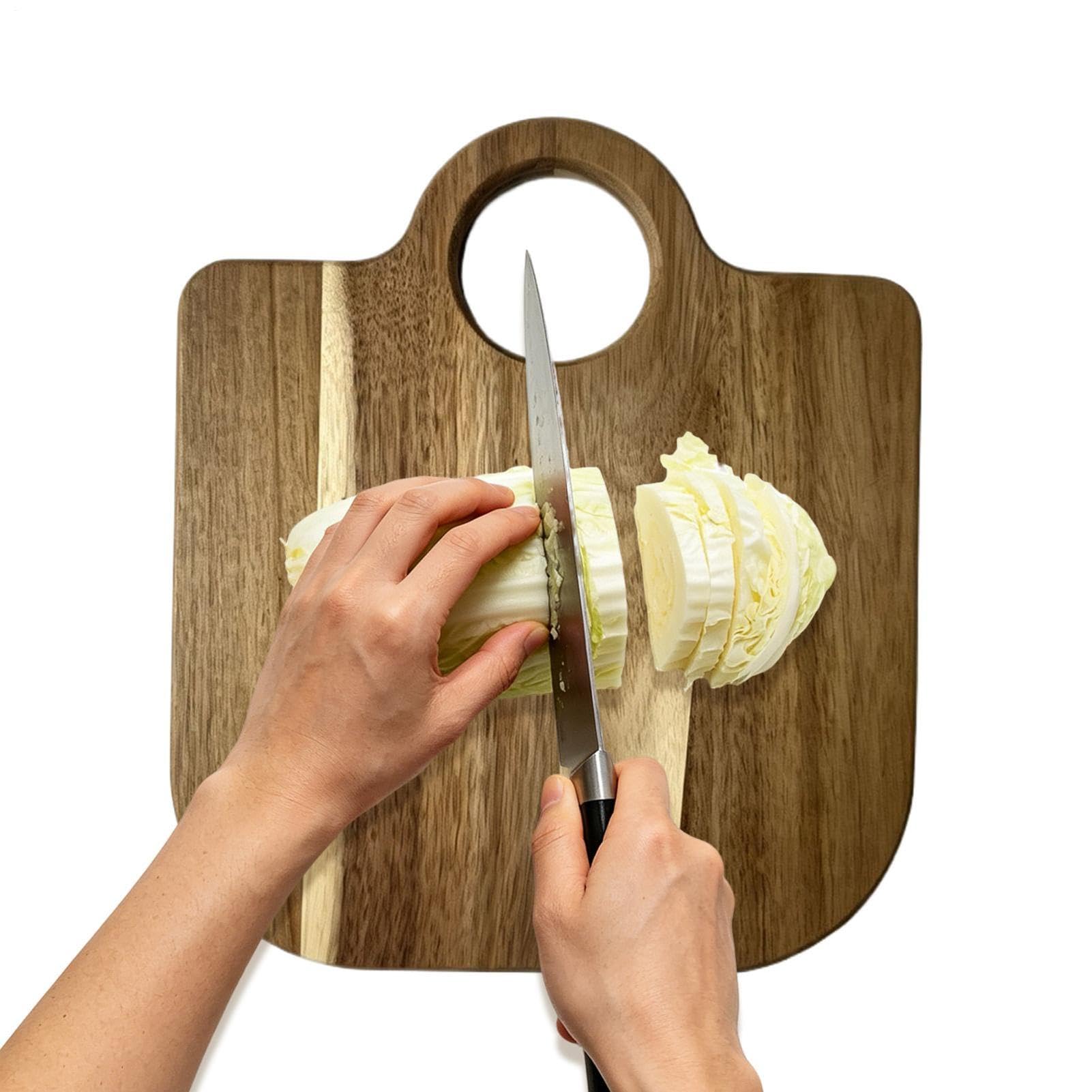 Tagliere in Legno Forma Di Sacco Antiscivolo Display Da Cucina