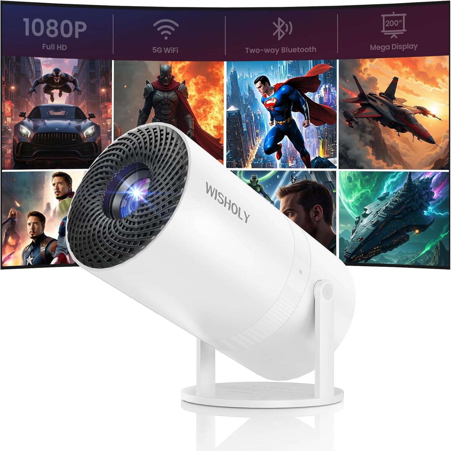 Mini Projector with WiFi
