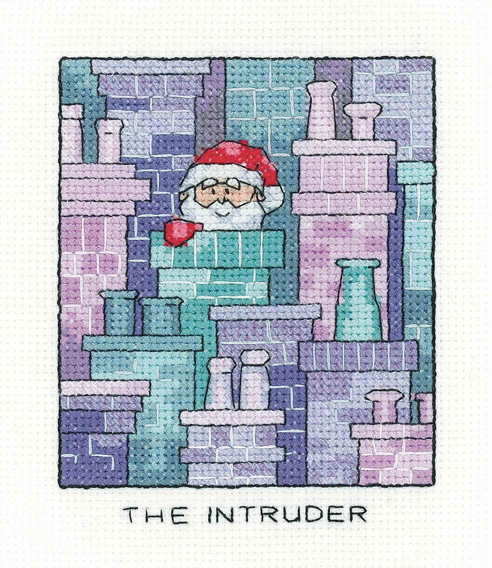 Heritage Crafts Simply Heritage Cross Stitch Kit - The Intruder