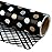 WRAPAHOLIC Reversible Wrapping Paper - 24 inch X 65.6 feet Jumbo Roll Black and Gold Design for Birthday, Holiday, Aniversary Wrap