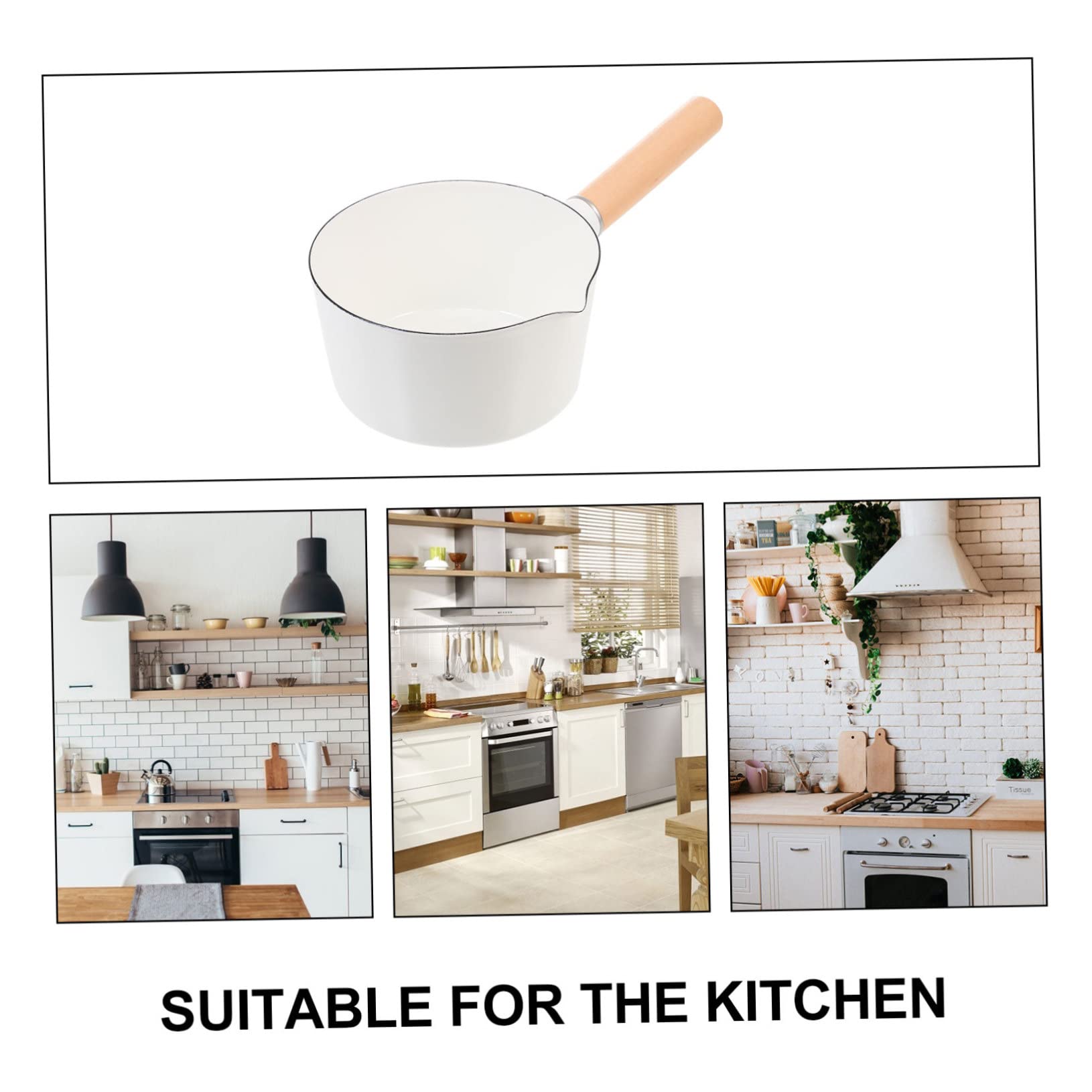 FUNOMOCYA Portable Soup Pot Set Noodle for Household Instant Noodles and Complementary Food