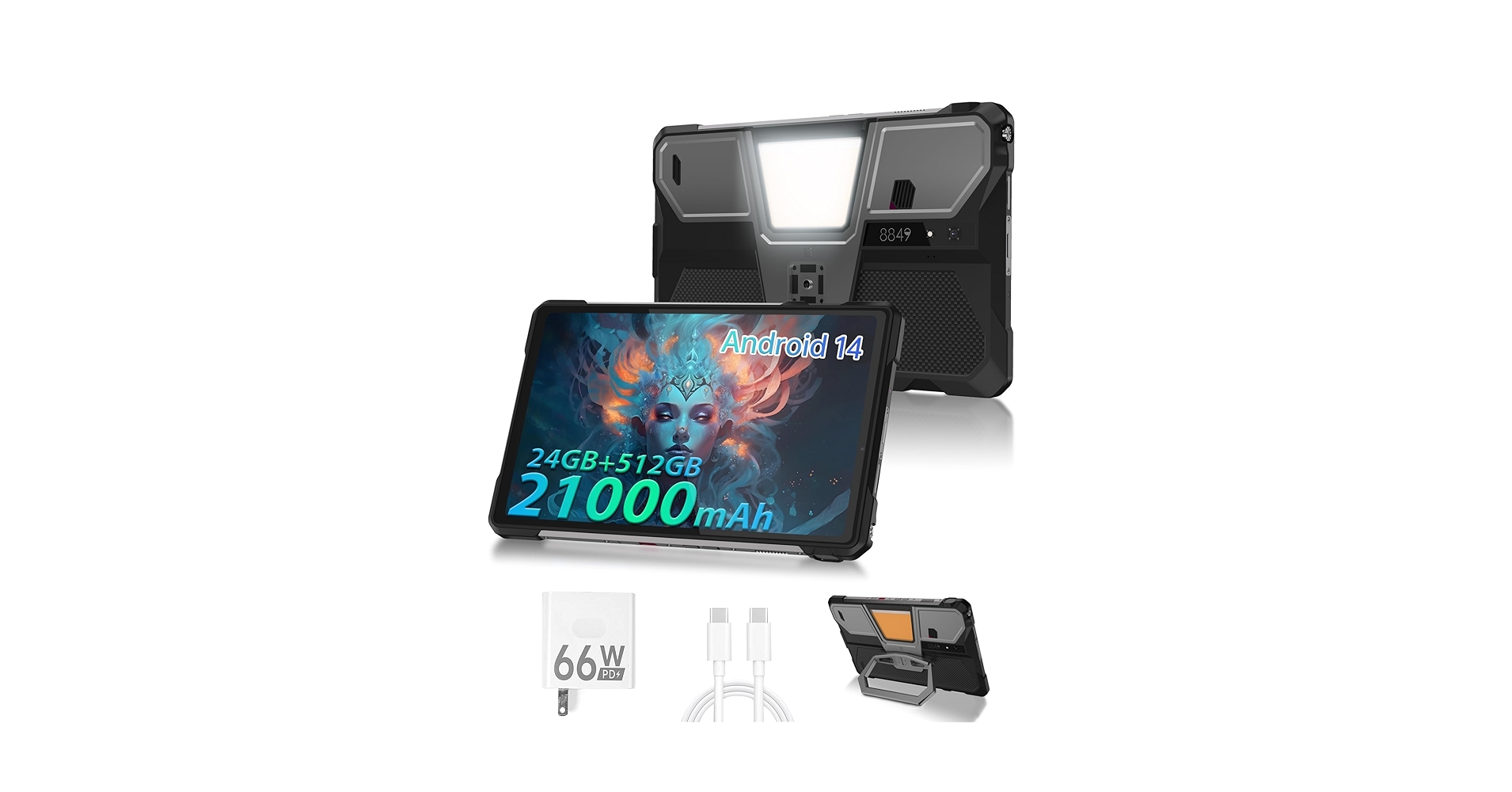 翌日発送可能！限界値下げ！8849 Tank pad プロジェクタータブレット！ Amazon.com : 8849 Tank Pad Tablet 10.95 inch, 5G Android 14