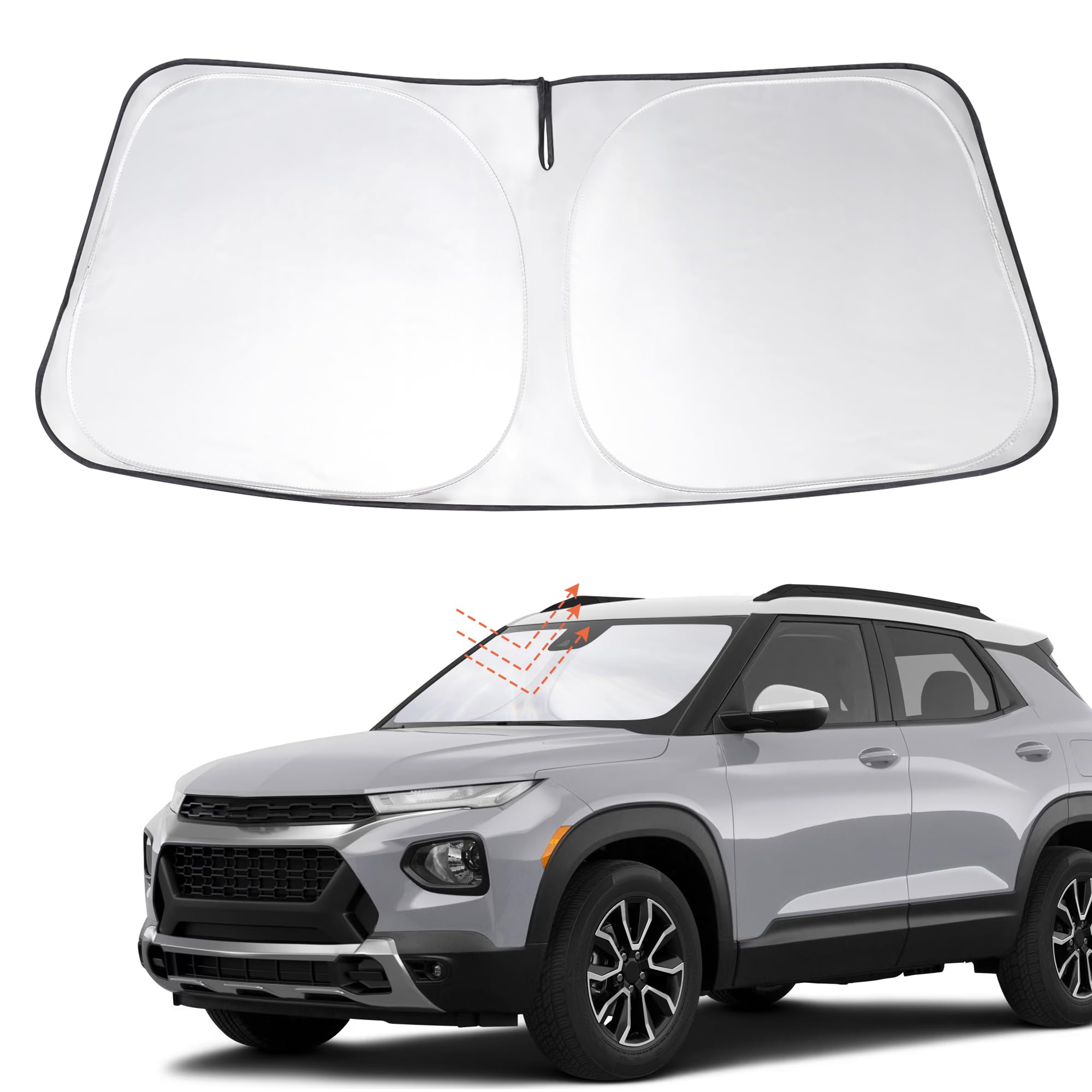 Windshield Sunshade for 2021-2025 2026 Chevrolet Trailblazer