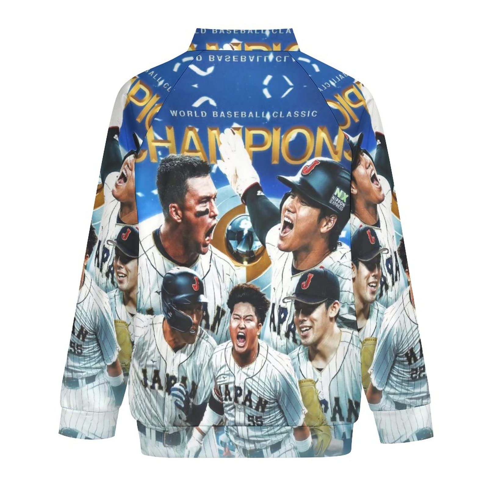 Amazon.co.jp: 2023 WBC 侍JAPAN 大谷翔平 MVP ジップジャケット