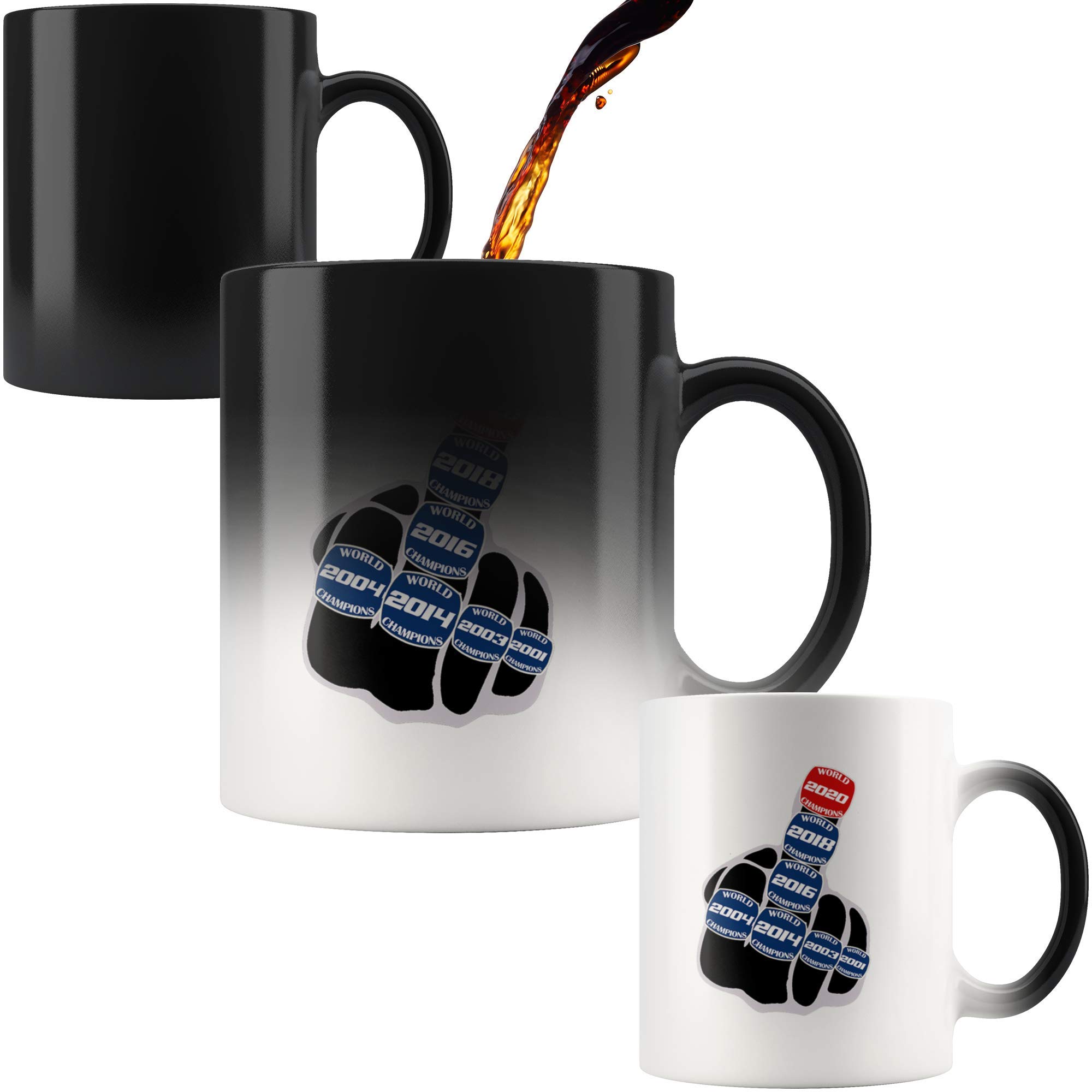 BingeprintsTampa Bay Brady 12 GOAT 7th Ring Color Changing Mug 2020