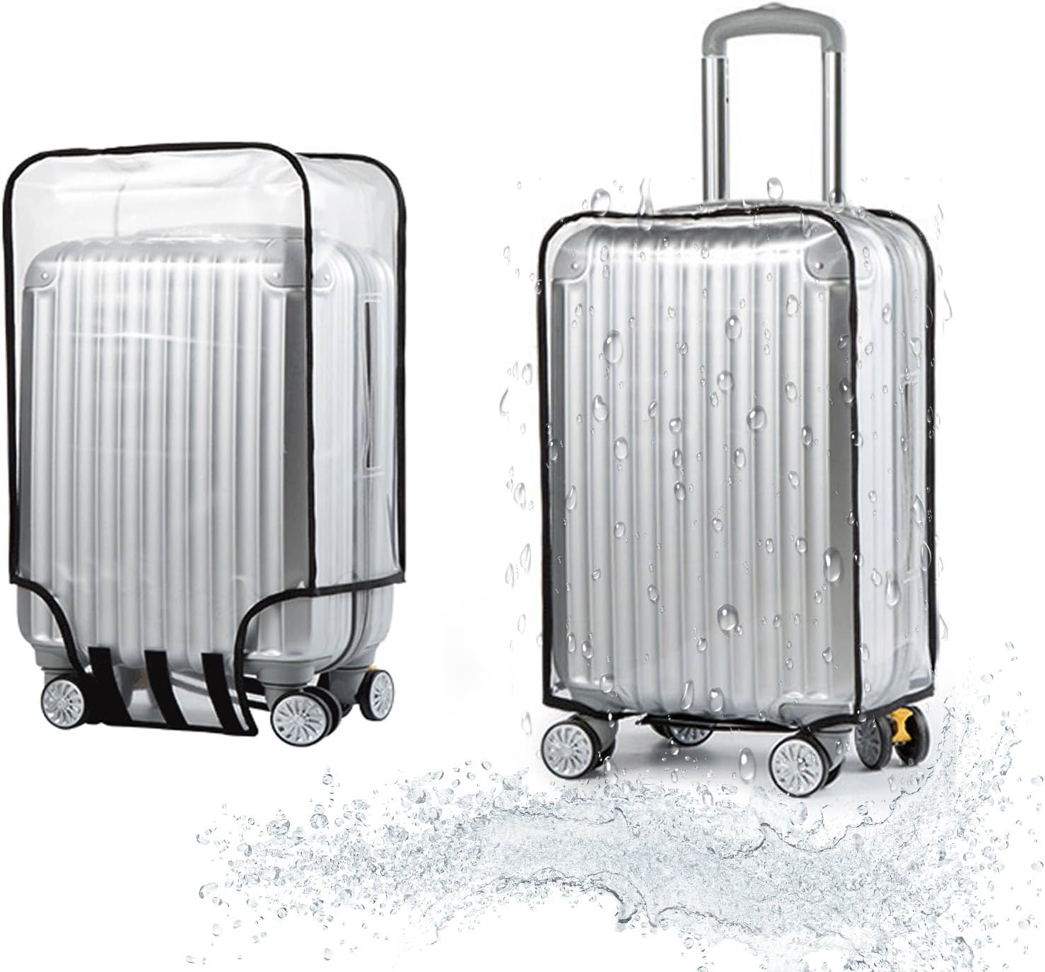 VDFJEK Suitcase Covers, 30in Luggage Cover, Waterproof Luggage Covers