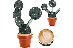 Coloch Cactus Coasters Set - Fun & Festive Protection for Your Surfaces