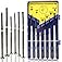 6 PCS Precision Screwdriver Sets, Eyeglass Repair Kit Screwdriver, Mini Screwdriver Set, Flat Head and Philips Head Screwdriv