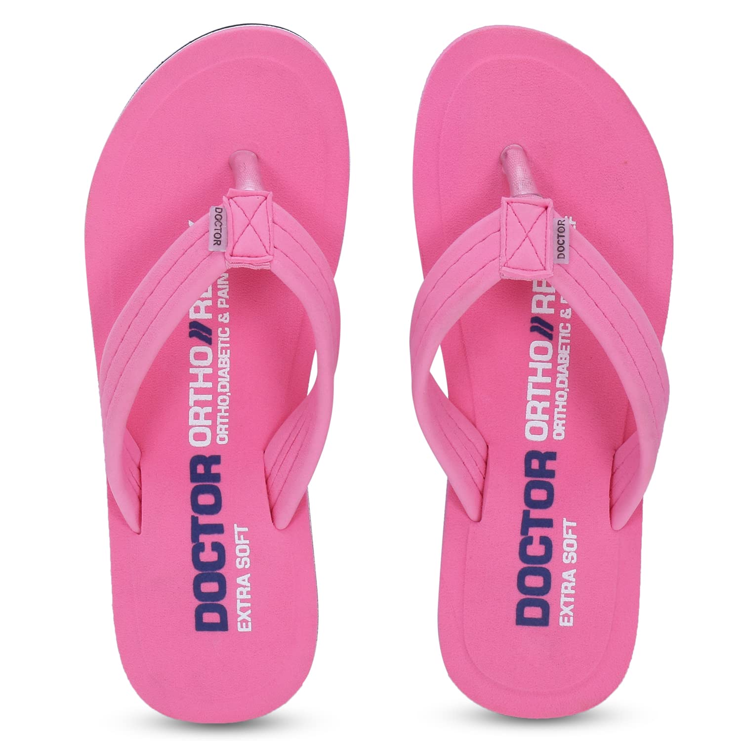 DOCTOR EXTRA SOFT House Slipper for Womens | Pregnancy | Orthopaedic & Diabetic | Bounce Back Technology | Anti-Skid | Memory Foam Cushion | Slippers for Girls & Ladies Daily Use D-15-Pink-4 (B0BFBMWQHR) Amazon Price History, Amazon Price Tracker