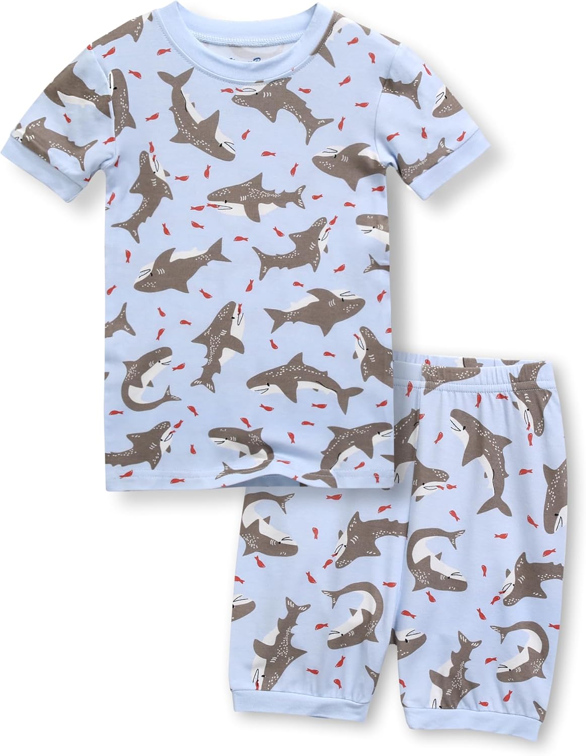 Vaenait Toddler Girls Boys Kids Girls Boys Animal Flower Patern Sleepwear Pajamas Summer Viscose Pjs