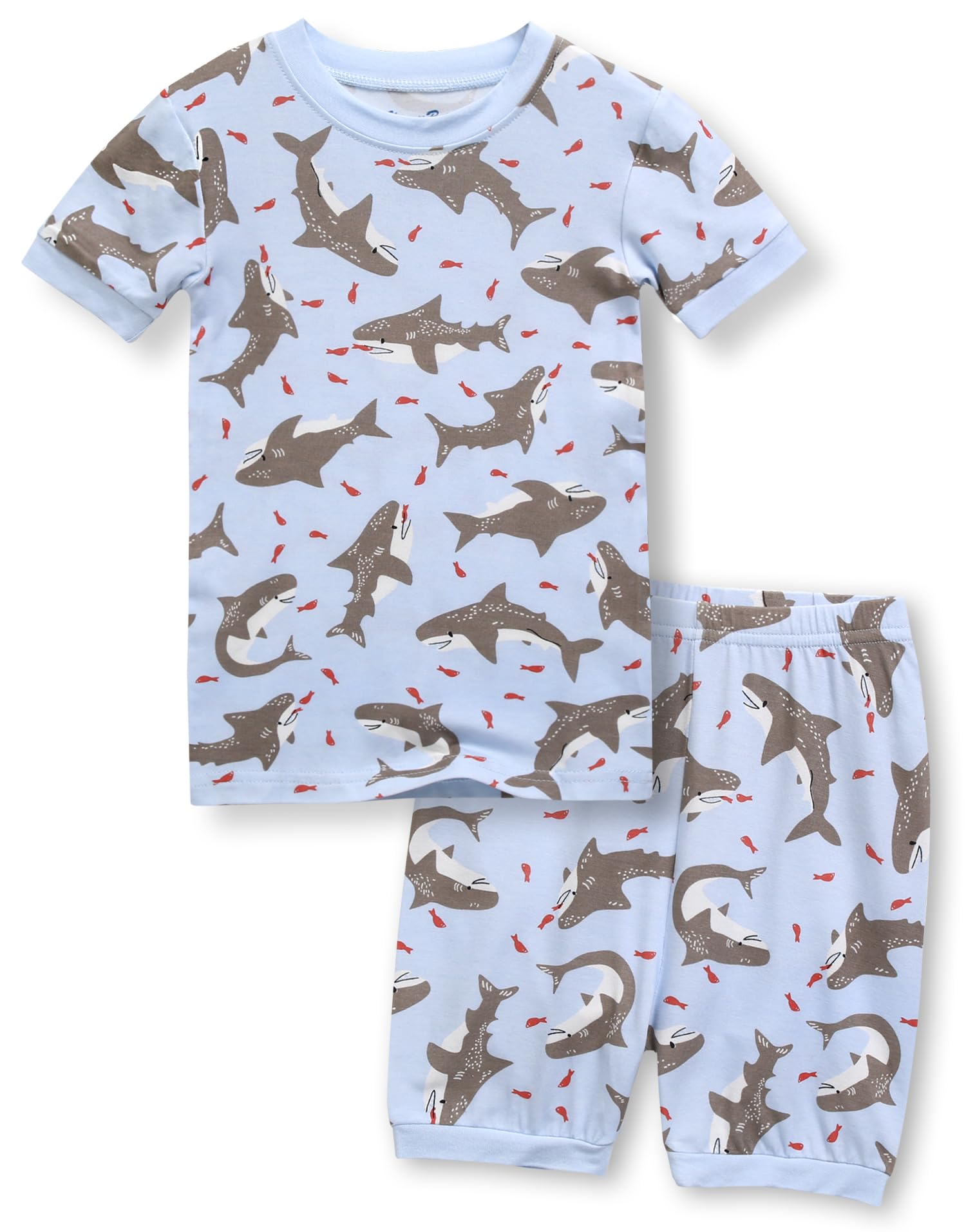 VAENAIT BABY"Toddler Girls Boys Kids Girls Boys Animal Flower Bunny Rabbit Sleepwear Easter Pajamas Summer Viscose Pjs