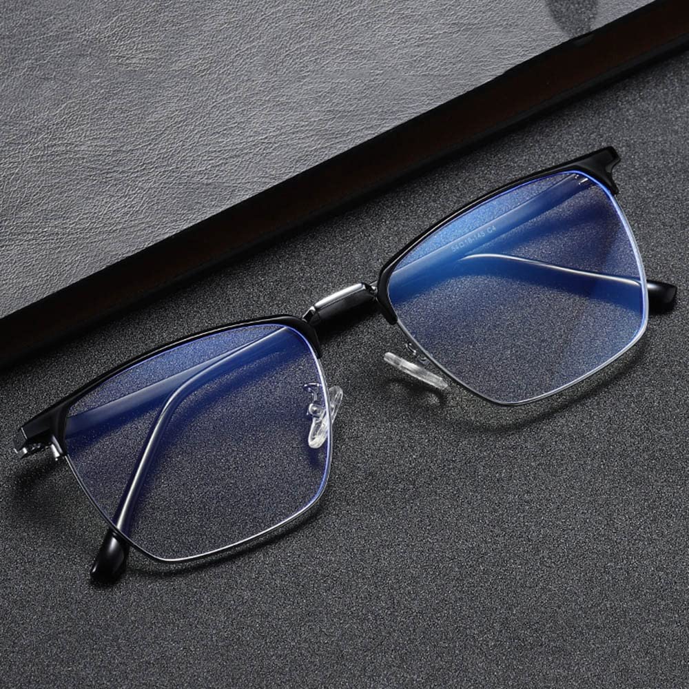 Bifokal Lesebrille Halbrandbrille Lesehilfe Brille Damen Herren Gleitsichtbrille Blaulichtfilter Sehstärke Brille Blendfrei Entspiegelt 1.00 1.50 2.00 2.50 3.00