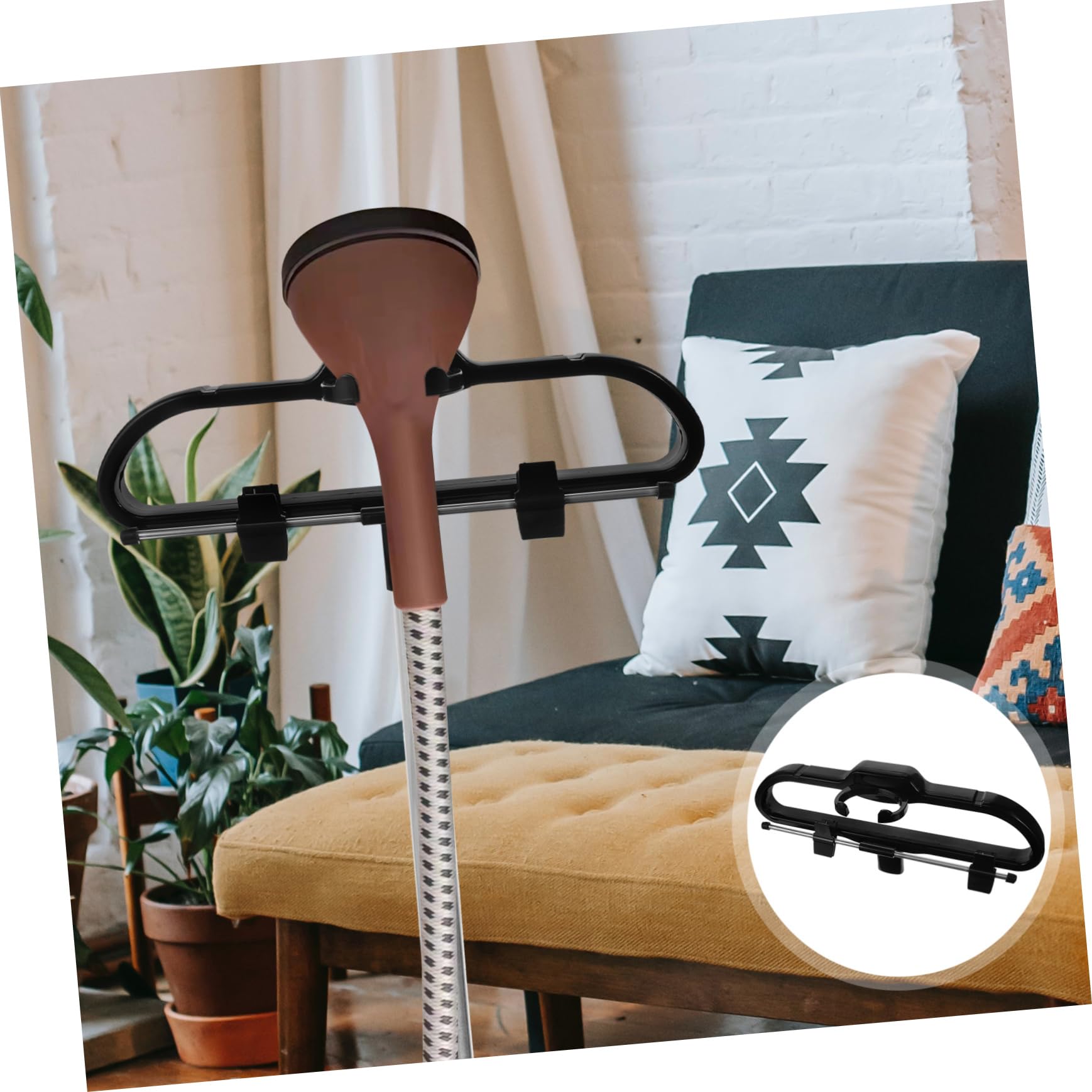 Cabilock 2pcs Garment Hanger for Handheld Steamer Portable Clothes Drying Rack Design for Pants Skirts Compatible Various Brands for Home Professional Use