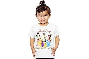 Customizable Princess Party Shirts for Women