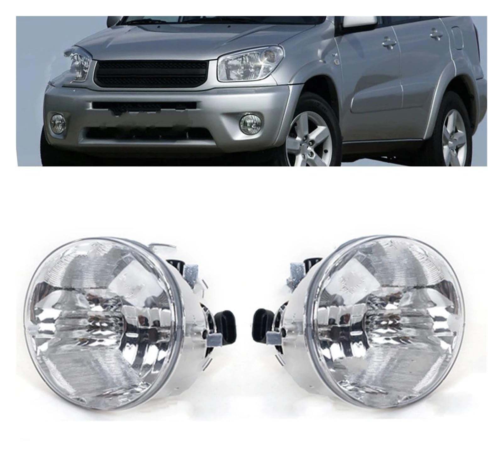 Faretti Fendinebbia Auto DRL Fendinebbia Fari Fendinebbia LED Fendinebbia Alogeni Fendinebbia Fari Per Toyota Per RAV4 2004 2005 Auto Fari(1Pcs Right)