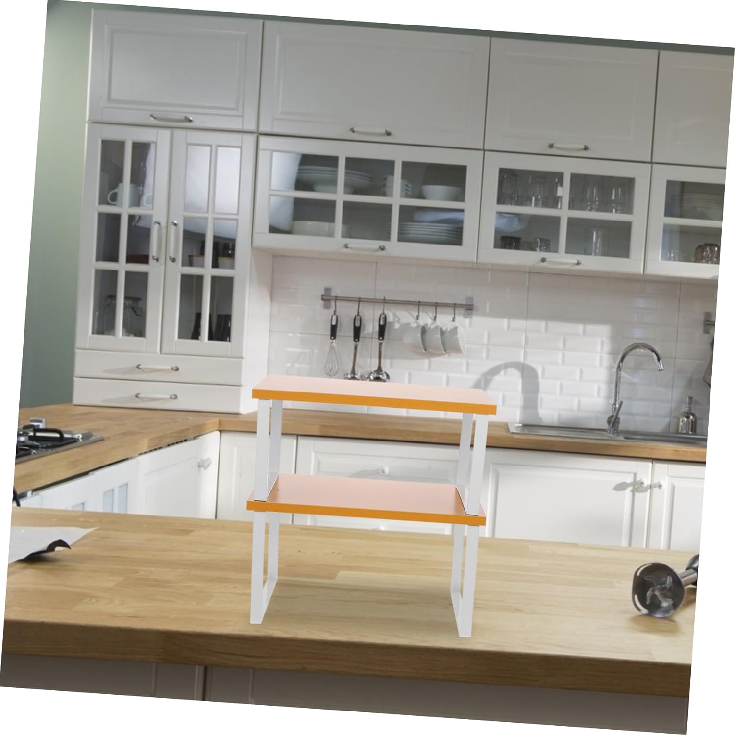 2pcs Expandable Kitchen Shelf Rack Cabinet Door Spice Rack Organizer Spice for Cabinets Kitchenware Storage