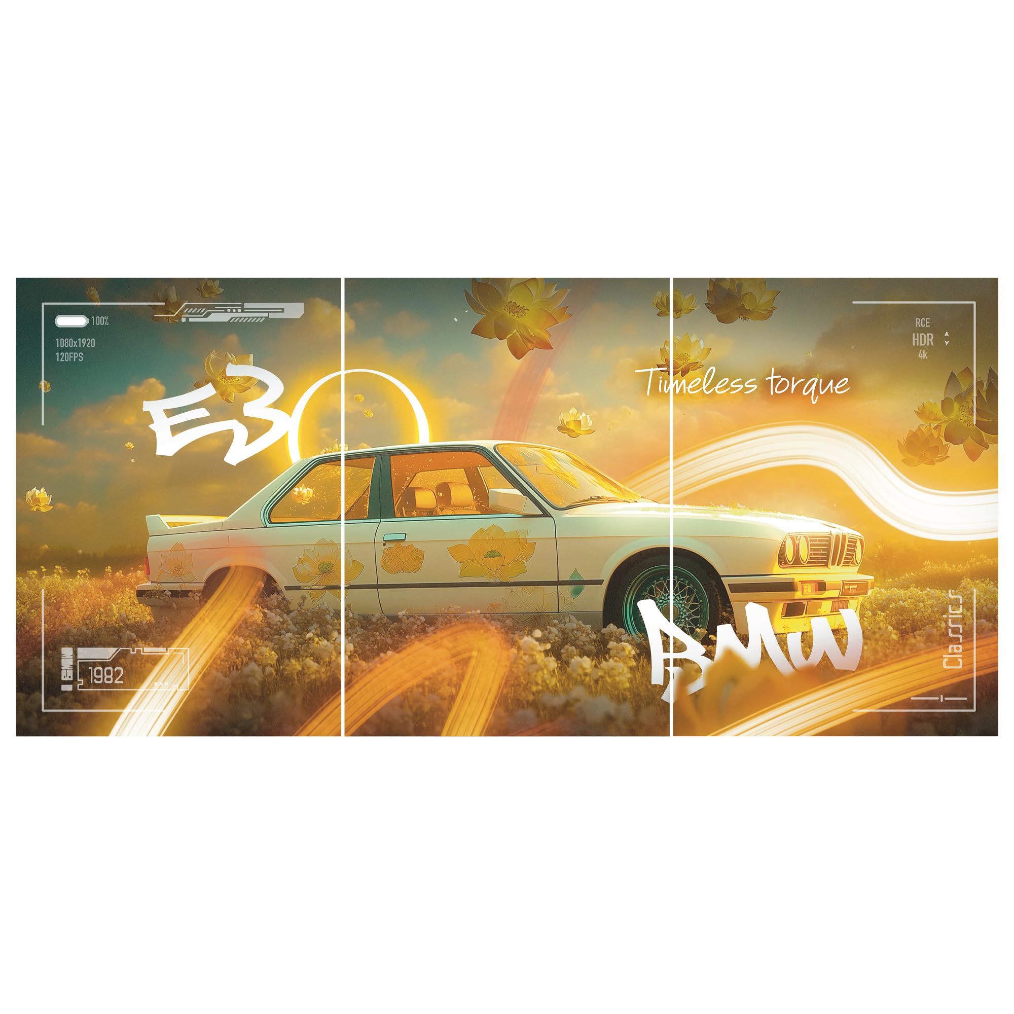 Dodge Hellcat Poster Set - 3 A3 Muscle Car Art -12 Dodge Hellcat Poster Set - 3 A3 Muscle Car Art -12