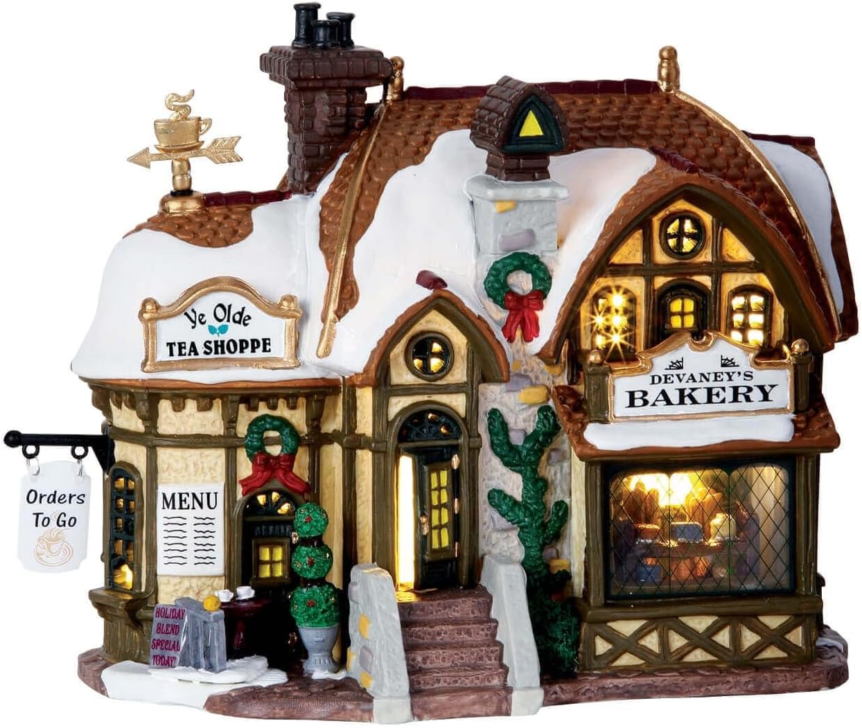 Lemax Village Collection Devaney's Bakery 35793 Home