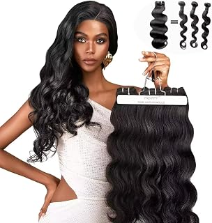 TRIIPPY Body Wave Bundles Human Hair,SoftMAX Raw Cambodian Hair Wavy Bundle | Sew In Weave 3 Bundles,Triple The Lifespan Over Regular Virgin Hair Bundle,No.1 Raw Hair Brand On Amazon,20 20 20 Inches