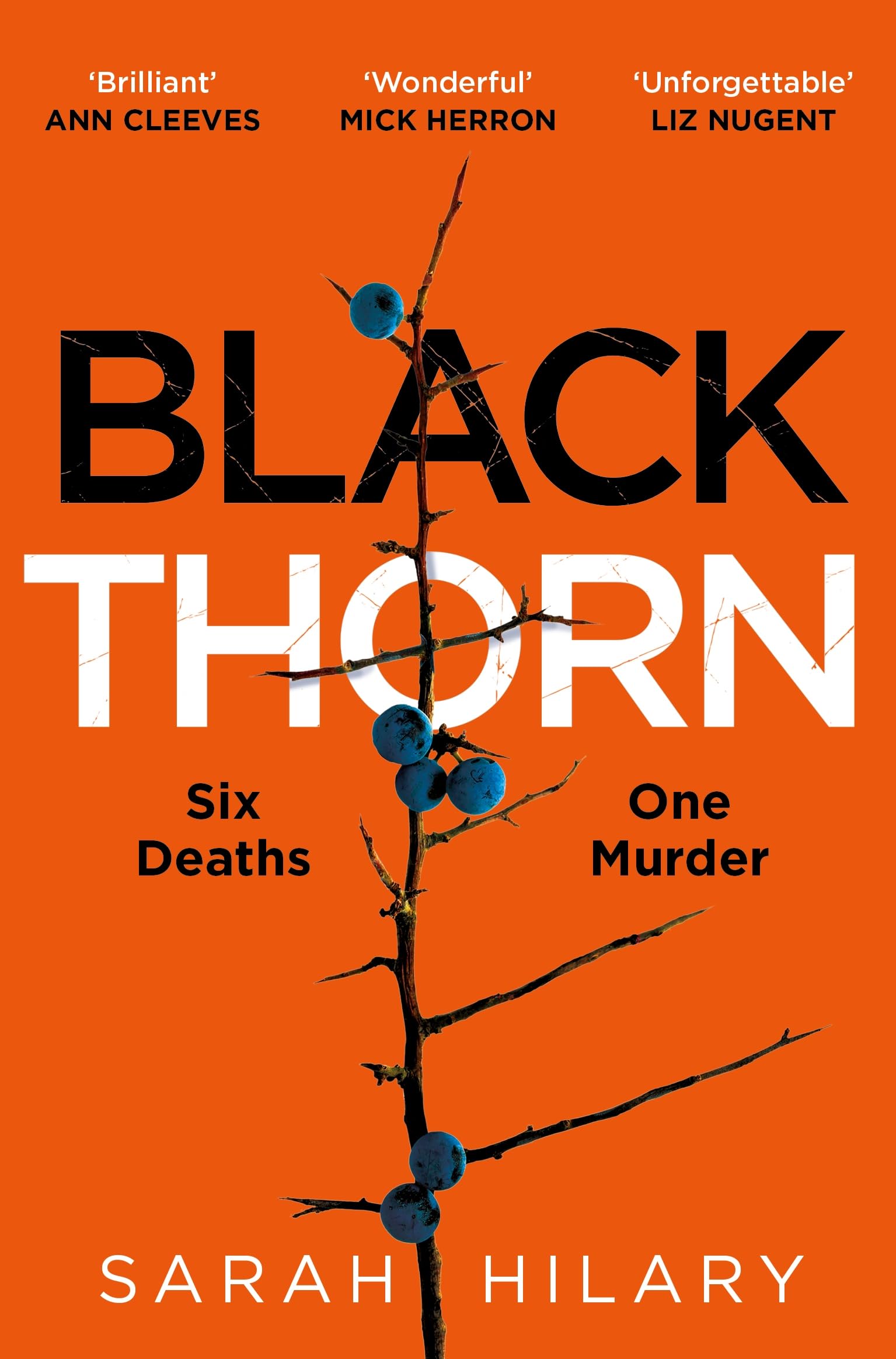 Black Thorn by Sarah Hilary (Paperback Book)