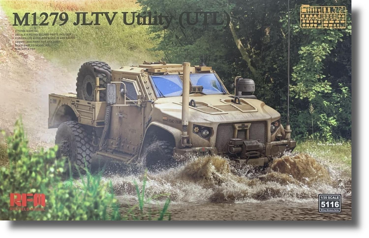 Amazon | ライフィールドモデル 1/35 M1279 JLTV ユーティリティ(UTL