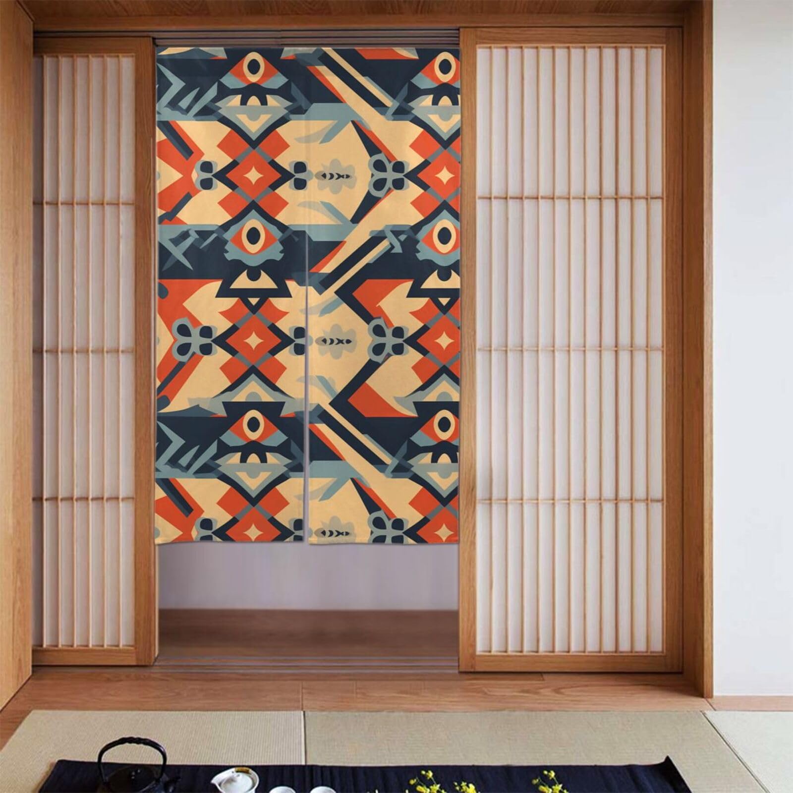 Rideaux occultants 142x86 cm pour fenêtres de chambre à coucher moderne