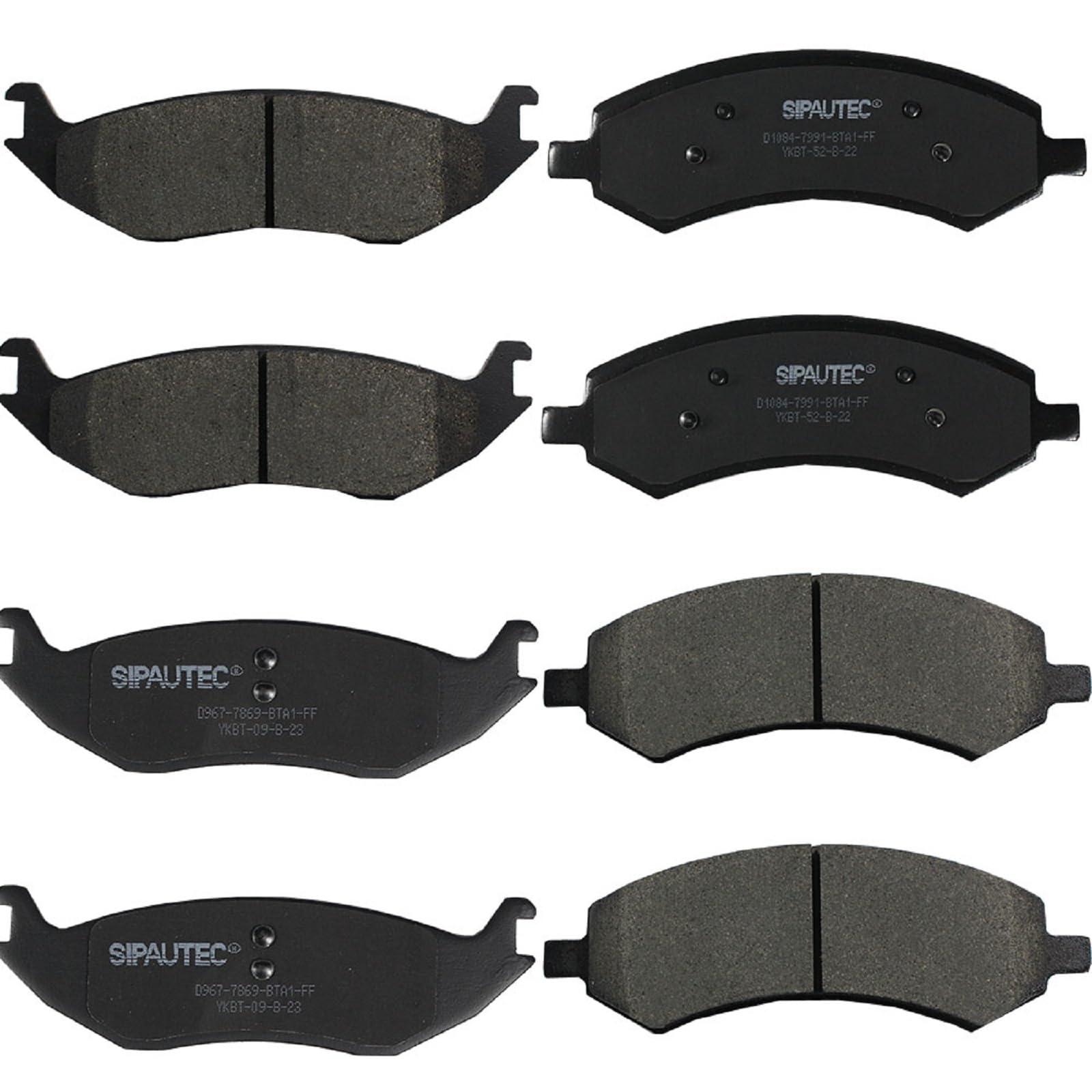 SIPAUTEC - 2019 ram 1500 brake pads