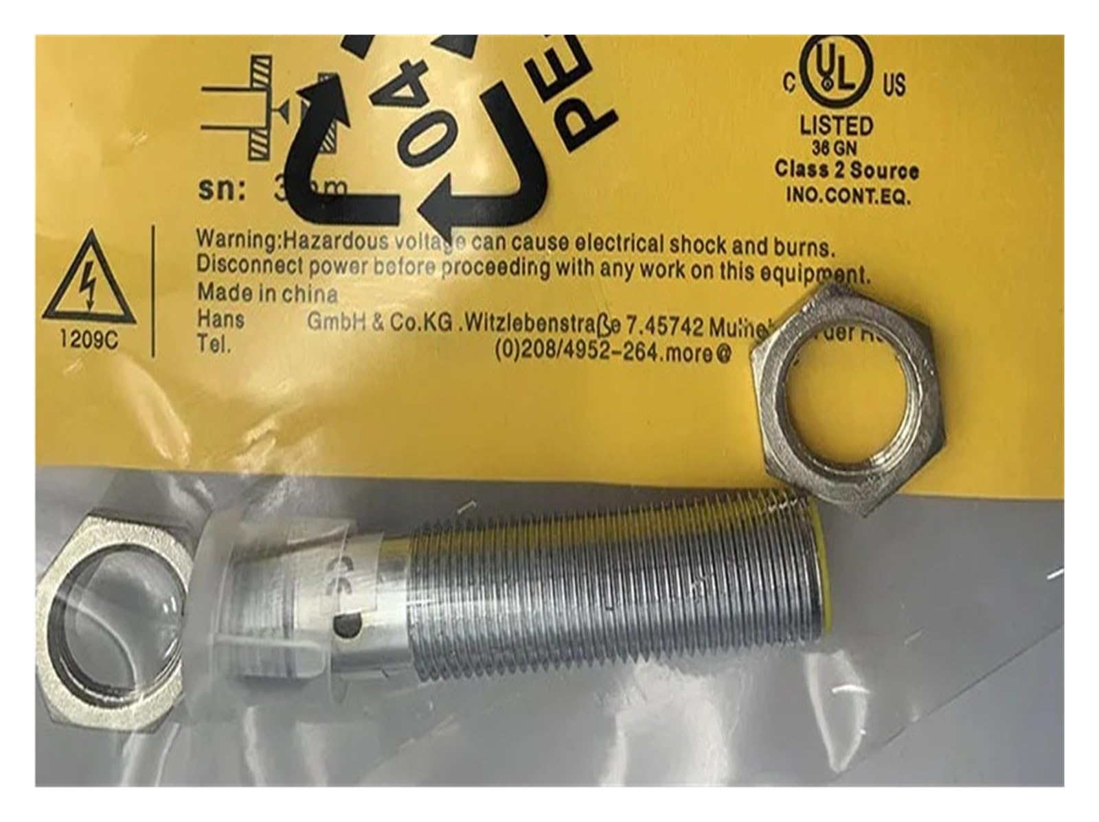 OSHZIKJII BI3U-EM12-AP6X-H1141 BI3U-EM12-AN6X-H1141 proximity switch Sensor(BI3U-EM12-AN6X-H1141)