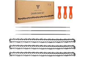 3-Piece Pole Saw Chain Replacement Compatible with Portland Electric Pole Saws