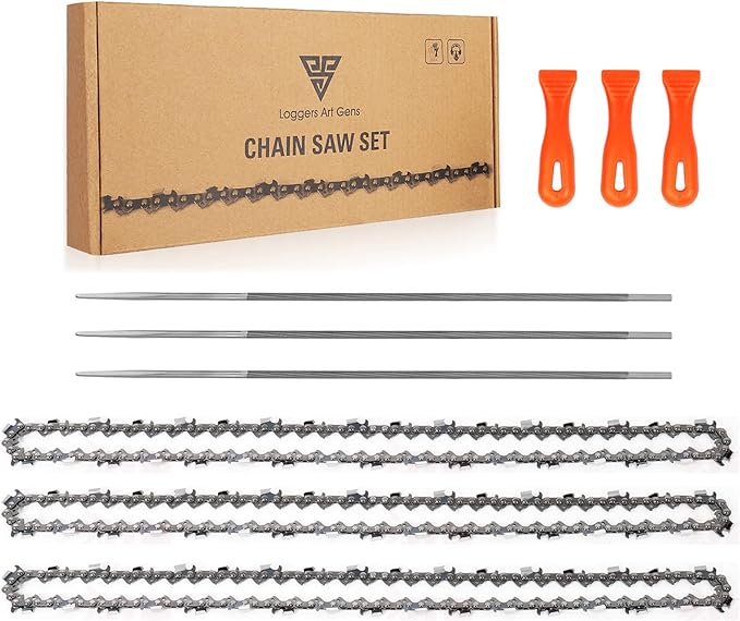 Loggers Art Gens 16 Inch Chainsaw Chain S57, 3/8" LP Pitch