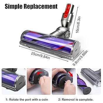 博士　Dyson Dyson Vacuum Dual Mode Floor Tool 904136-25 For DC07 Animal