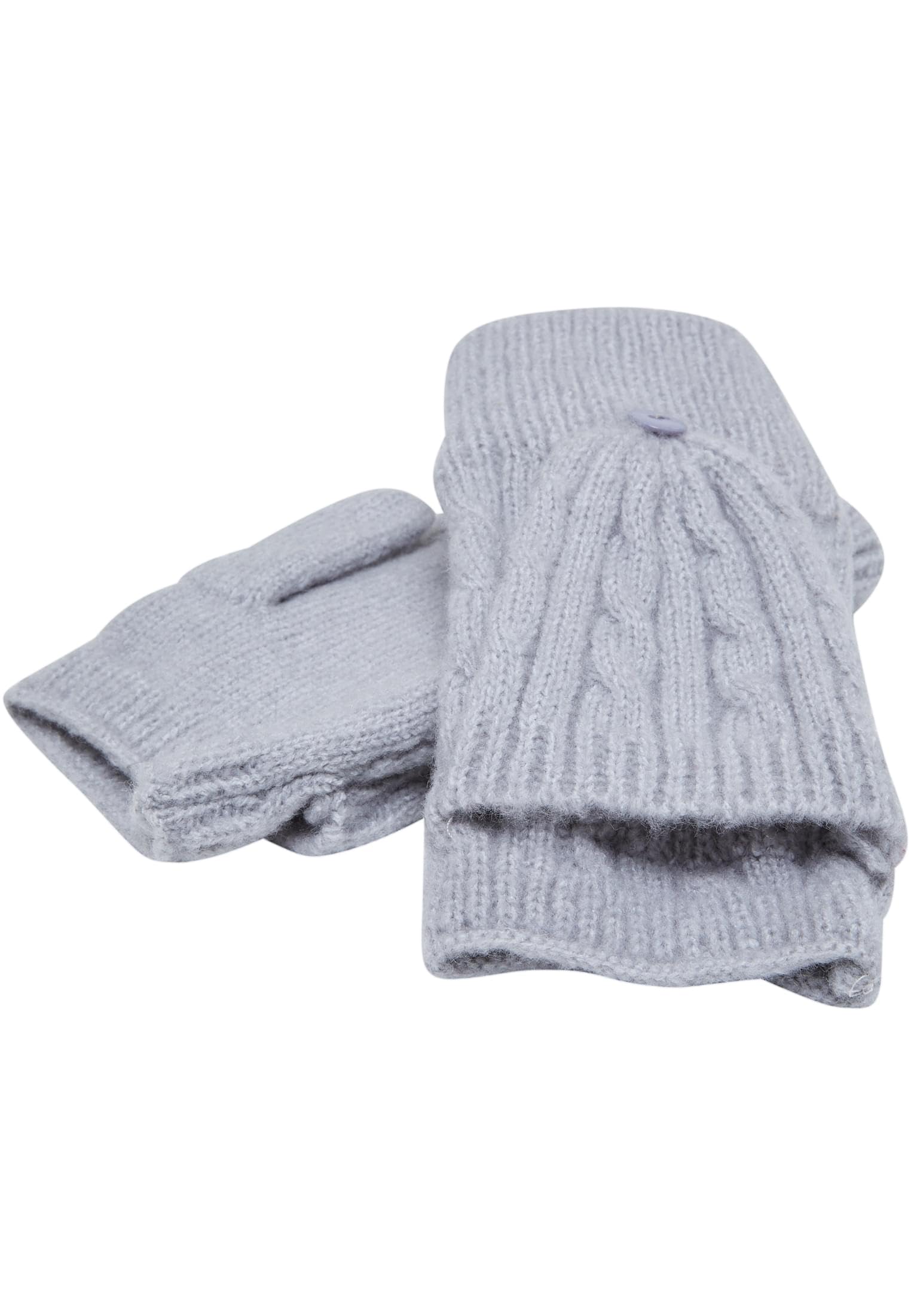 Urban Classics Open Mitten Special Occasion Glove, Heathergrey, S/M
