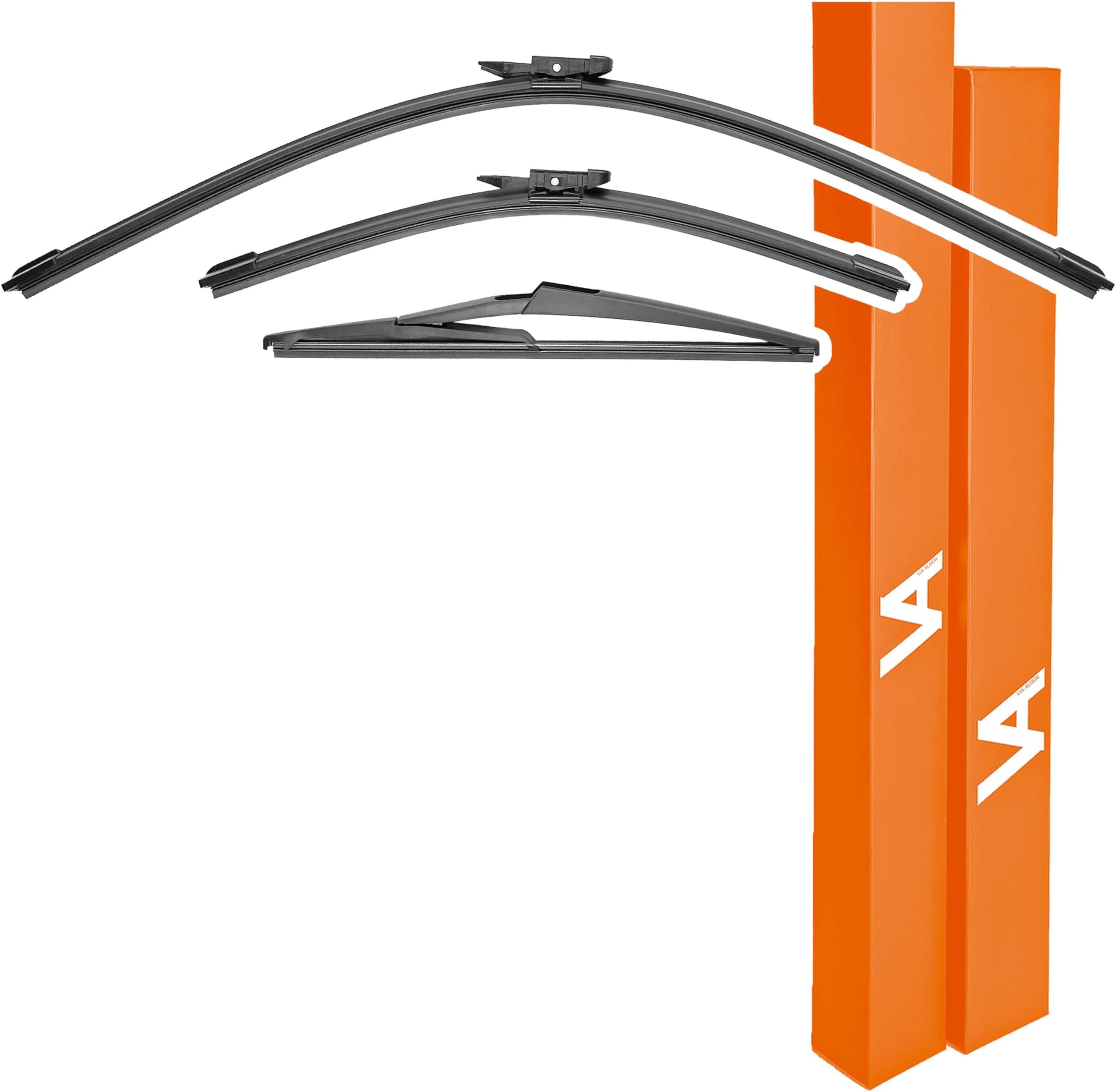 Vipa Wiper Blade Set fits VAUXHALL CORSA D Hatchback Jul 2006 to Jun