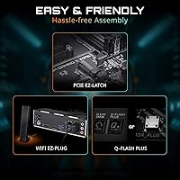 Vista 4 de GIGABYTE Placa base B550M Gaming X WIFI6, compatible con procesadores AMD AM4 Ryzen 5000, Micro-ATX, DDR4, 2X M.2, PCIe 4.0, WIFI6, LAN de 1GbE