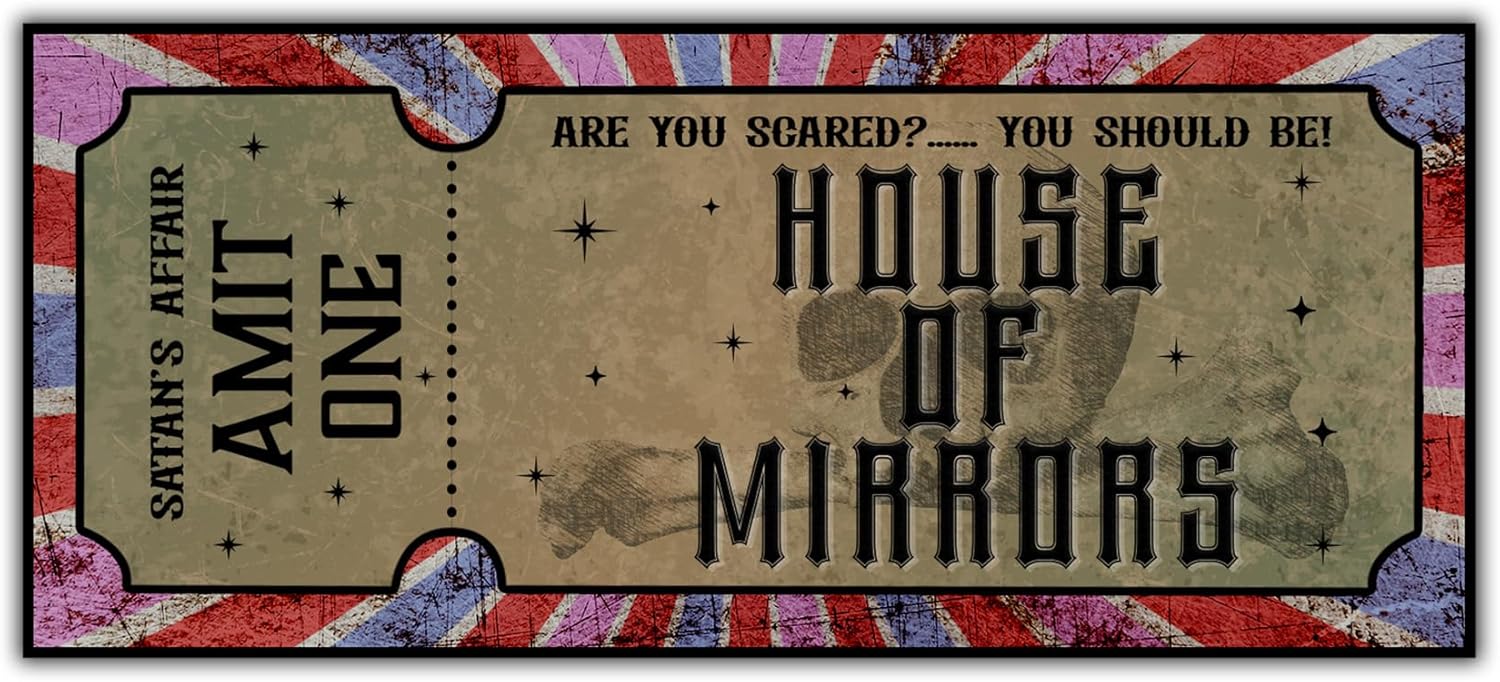 Haunting Adeline Book Sticker House of Mirrors Ticket