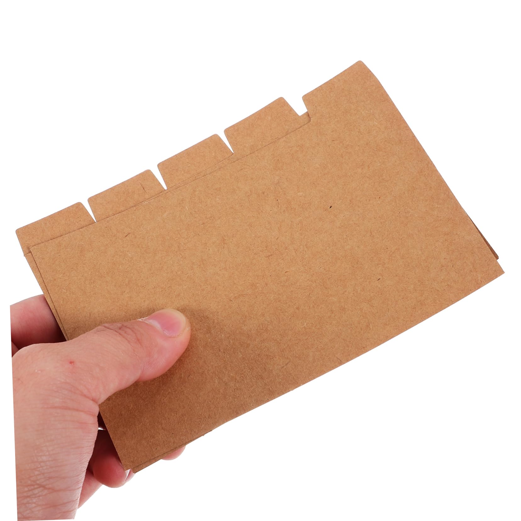 ARTIBETTER 100 Set Divisori per Raccoglitori Carta Divisori Portatili Materiale Robusto per Ufficio e Scuola per Documenti e Presentazioni