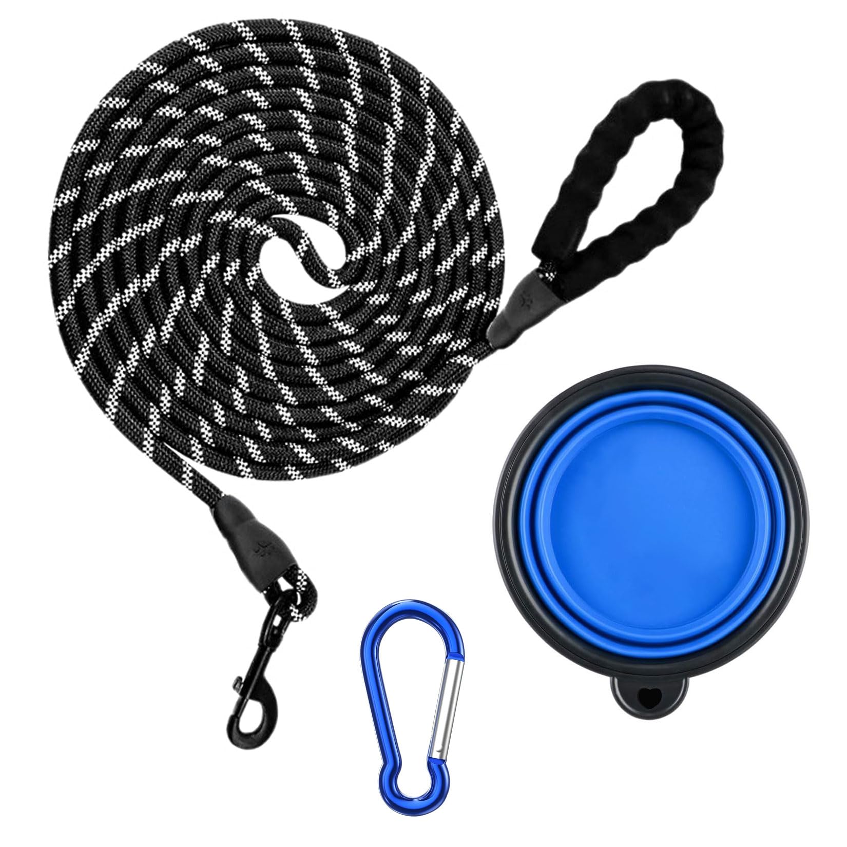 Training Lead for Dogs 6M/19.68FT Long Line Dog Leads for Small Medium Large Dogs Reflective Dog Leashes