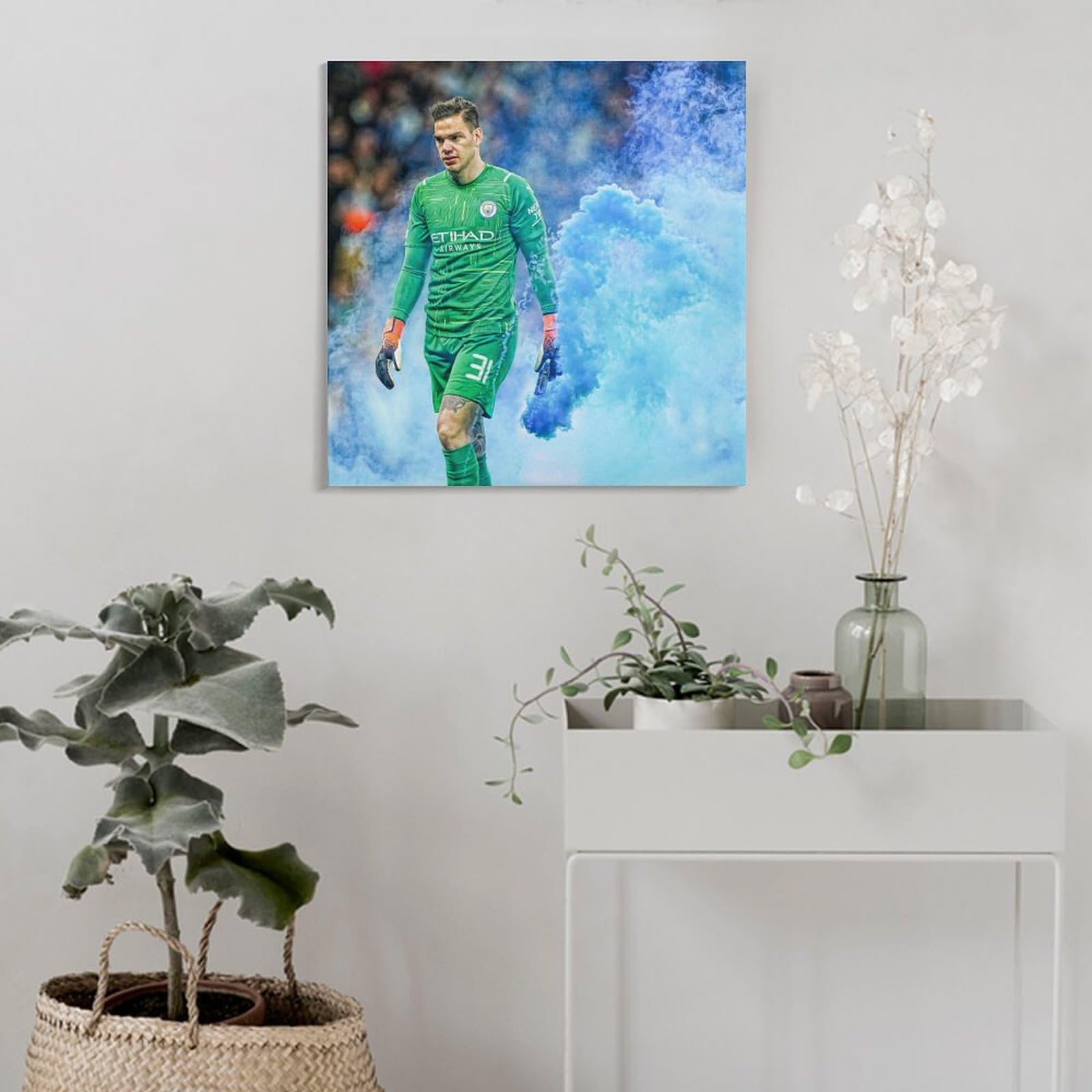【希少】Aldersonオルダーソン サッカー オリンピック 大型絵画 Amazon.co.jp: Ederson エデルソン ゴールキーパー ポスター 印刷