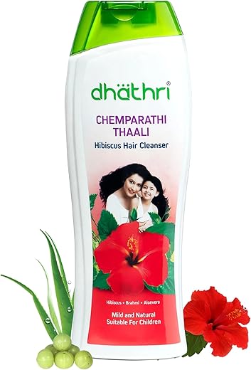 Dhathri Chemparathi Thaali to Cleanse Hair & Scalp, Natural Hair Shampoo For Soft Hair, Hibiscus Shampoo for Healthy Hair, Suitable for all Hair…