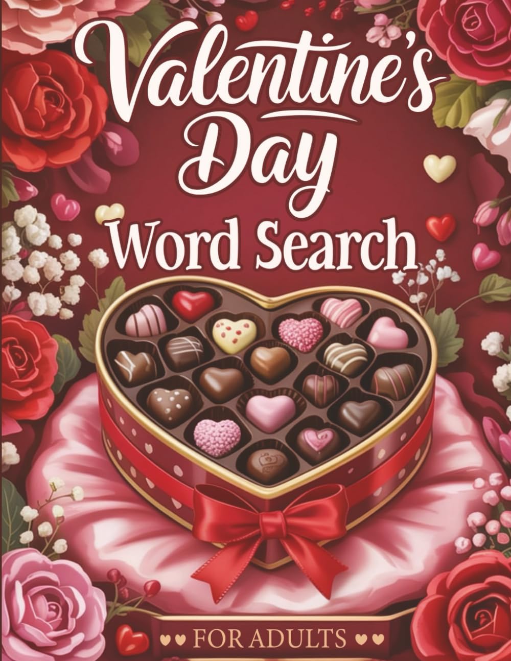 Valentine's Day Word Search For Adults: Heartfelt Vocabulary Challenges for Calm, Mindful Entertainment