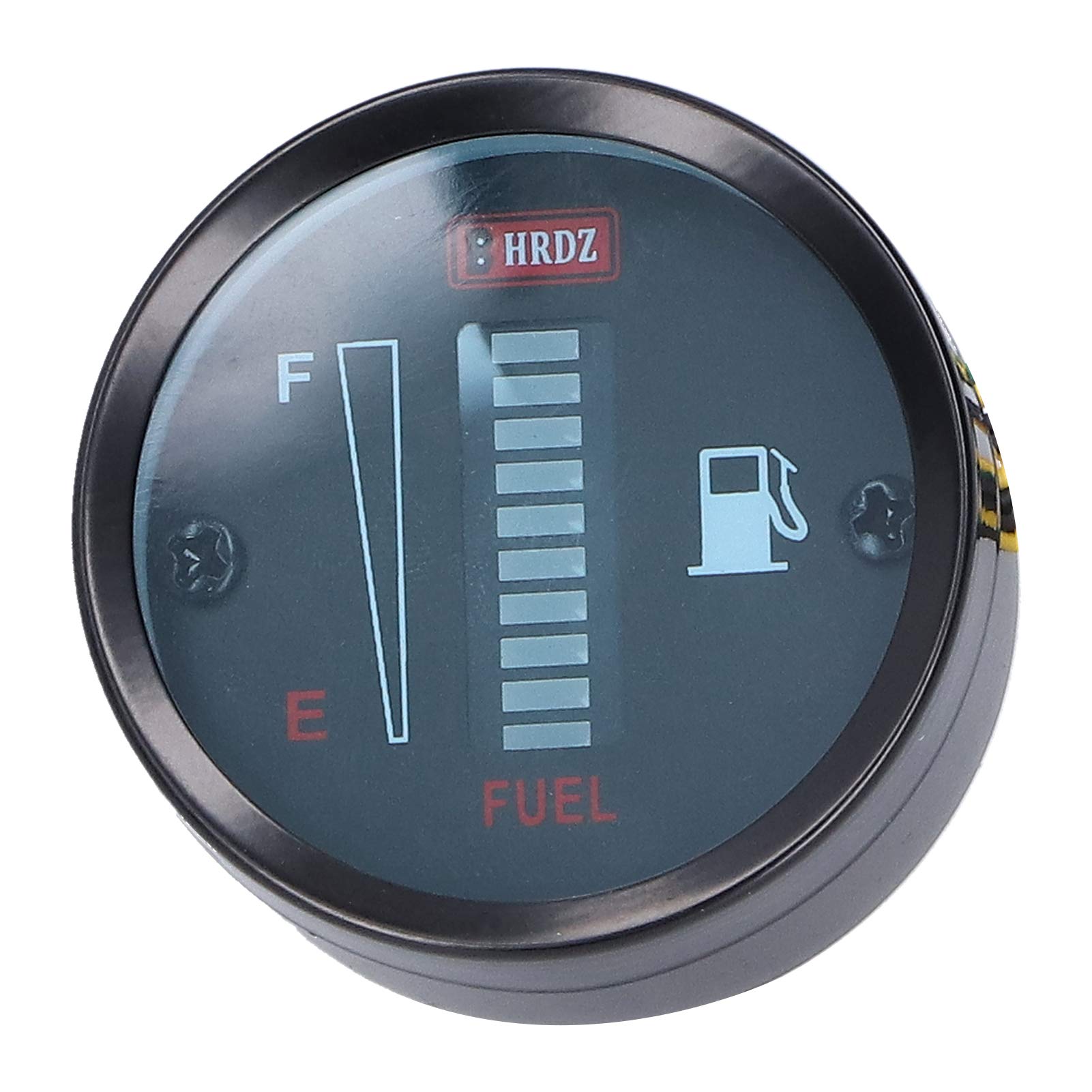 Jauge Essence Moto Universel LED 52 mm 12 V Résonance Réglable